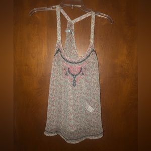 Maurices sheer flirty top size M NWOT